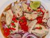 Thai Black Pepper Sausage Salted Egg Yolk Salad