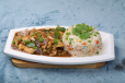 Almond Chicken With Fried Rice