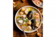 Seafood soup cream