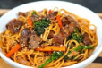 Beef Garlic Noodle Combo