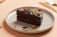 Chocolate Hazelnut Cake Slice