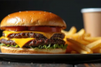 Beef Double Burger