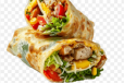 Falafel Paratha