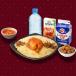 Iftar Combo Quarter Chicken Mandi With Laban Up Or Juice