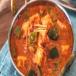 Paneer and Mushroom Kadai