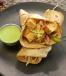 Chilli Paneer Kathi Roll