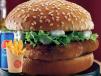 Khaleej Chicken Burger Meal With Pepsi