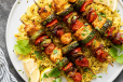 Chicken Kabab With Rice