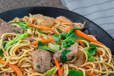 Chinese Chicken Noodles Pancit C