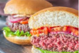 Pink Roka Beef Burger