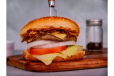 Fresh Mushroom Chicken Burger