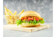 Fresh Mexican Grilled Chicken Burger