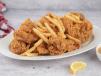 Fried Chicken with French Fries