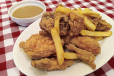 (Tray) Butter-fried Chicken with French Fries
