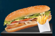 Chicken Lemon Combo Sandwich