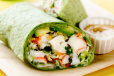 Seafood Wrap Sandwich