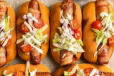 Hot Dog Wrap Sandwich