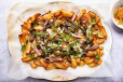 Cheese Fries With Beef Special Sandwich