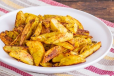 Potato Wedges Plate