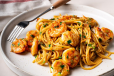 Gamberoni Prawns Spaghetti
