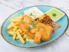 Fish And Chips Plate