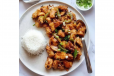 Chicken Chilli Fry with Fried Rice