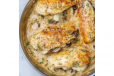Grilled Chicken Fillet with Mushroom