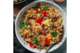 Beef Chilli Fry with Fried Rice