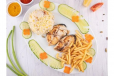 Fish with Butter Rice