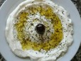 Labneh Zaatar Plate