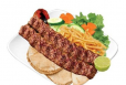 2 Pieces Stick Kabab With Bread