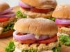 Burger with Grilled chicken Shish Tawook