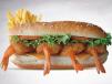 Butterfly Prawns Combo Sandwich