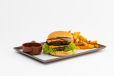 Grilled Beef Double Burger