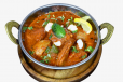 Chicken Kadai with Rotti