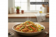Chicken Pancit ( rice noodles)