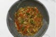 Chicken Pancit ( rice noodles)