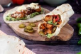 Mexican Chicken Fajitas Wrap