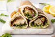 Chicken Malai Wrap