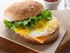 Eggs With Burger Bread And Cheese