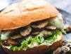 Mushroom Chicken Burger