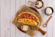 Kafta And Cheese Special Manakeesh