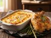 Bechamel Pasta Meal With Half Roasted Chicken