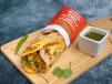 Egg and Veg Frankie Roll