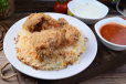 Broasted Chicken With Rice
