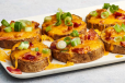 Potato With Cheese Plate