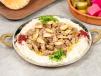 Muttabal With Meat Cubes