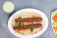 Mutton Kabab With Rice