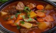 Mixed Vegetables With Meat Tajine