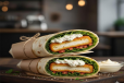 Fish Fillet Wrap Sandwich